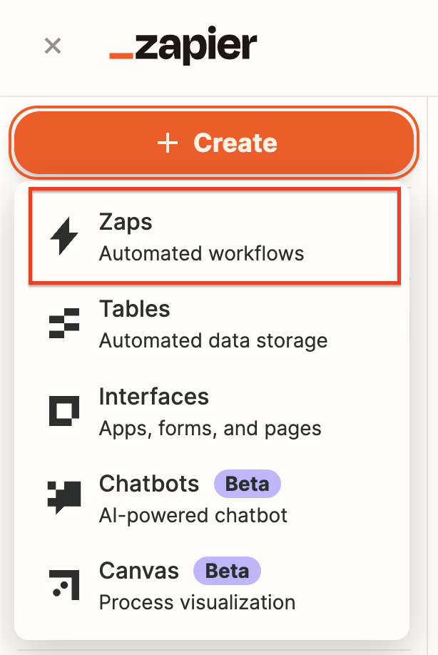 Zapier Tool Step 1