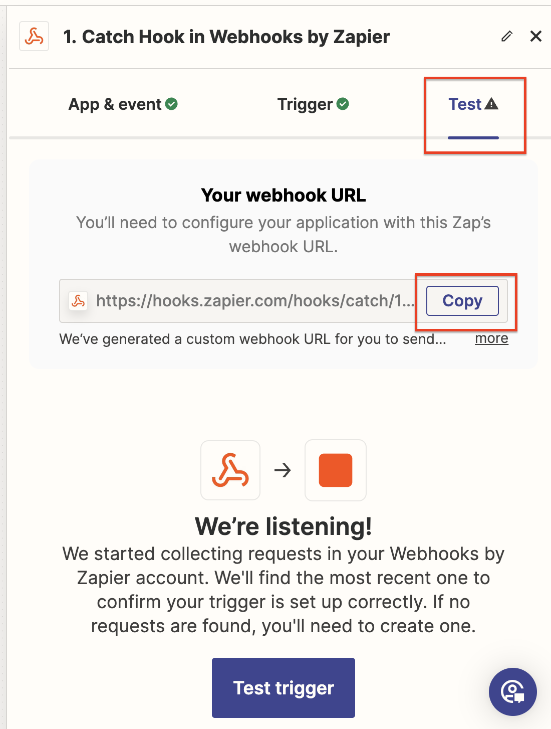 Zapier Tool Step 5